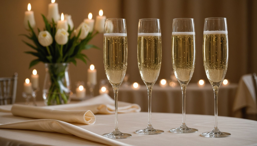 Champagnerflöten zur hochzeit : worauf beim kauf achten